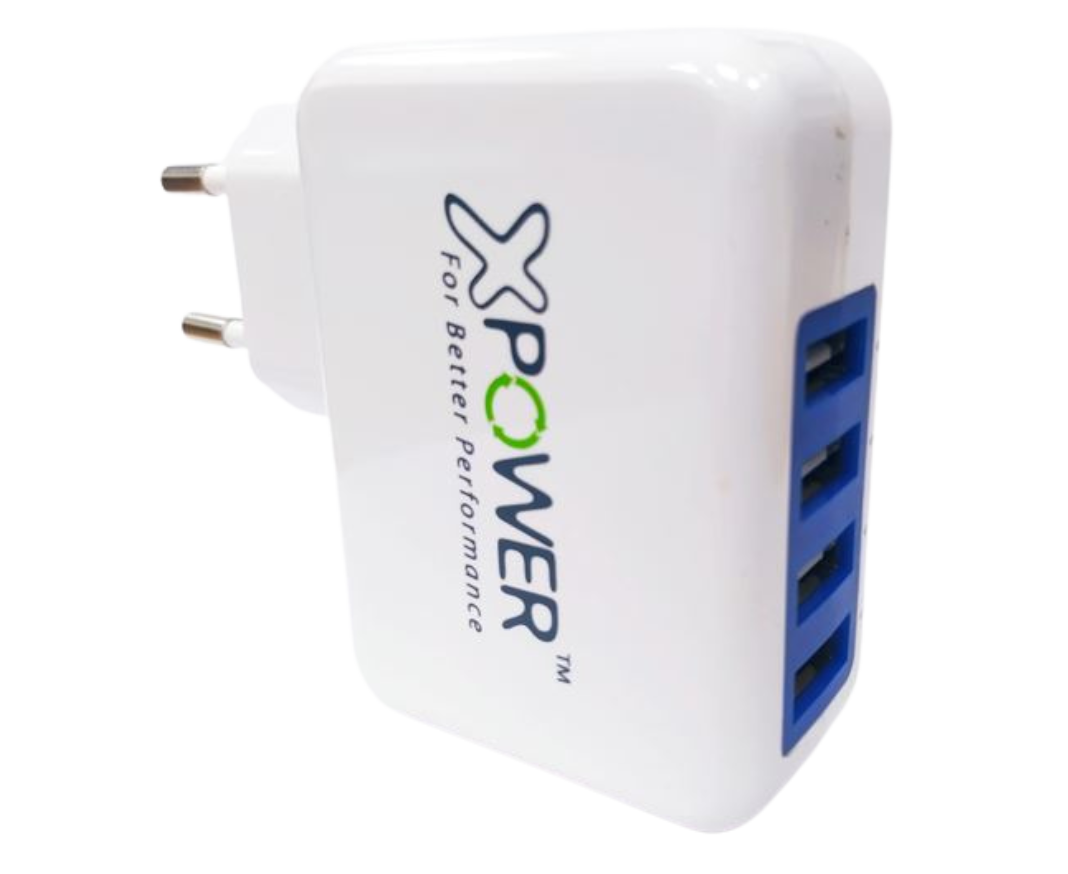רכז 4 USB HUB קופסה לבנה XPOWER