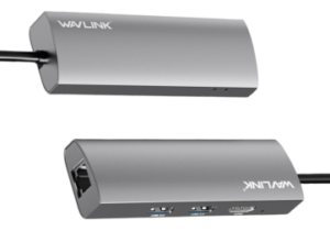 מפצל Wavlink 2xUSB-A | 1xHDMI | 1xRJ45 10/100/1000 Gigabit 1Y