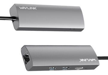 מפצל Wavlink 2xUSB-A | 1xHDMI | 1xRJ45 10/100/1000 Gigabit 1Y