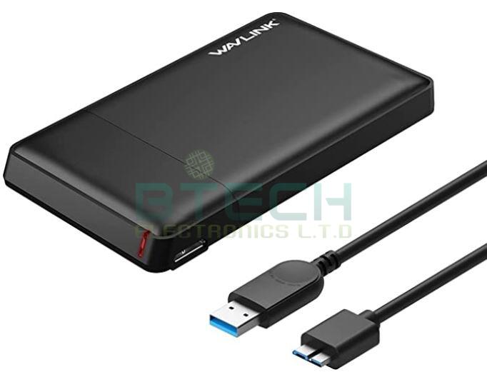 קופסא חיצונית לדיסק קשיח Wavlink USB 3.0 To SATA – תמונה 2