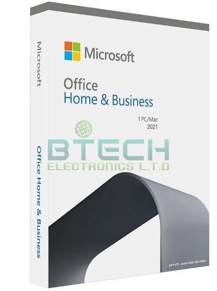 אופיס בעברית Office Home&Business 2021 MidEast Medialess – תמונה 2