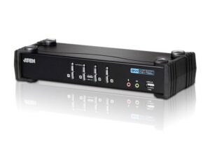 קופסא KVM ל-4 מחשבים Aten CS1764A DVI/USB
