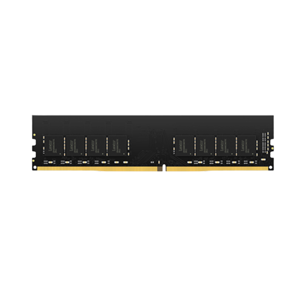זיכרון למחשב נייח Lexar DIMM 16GB DDR4 3200Mhz Black CL22 – תמונה 2