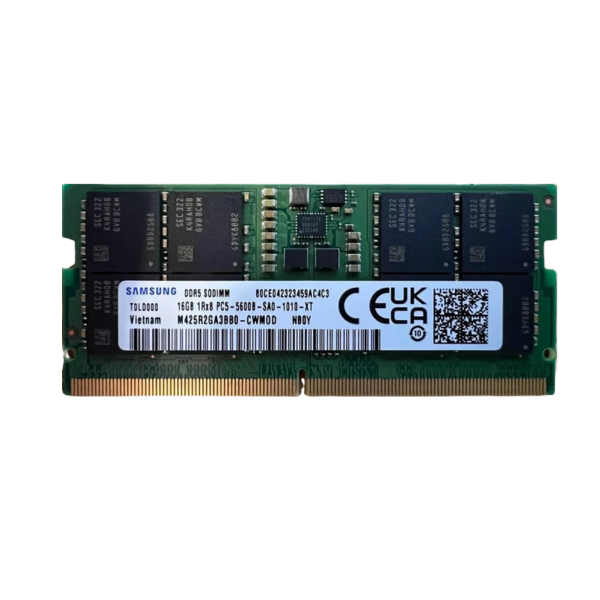 זיכרון למחשב נייד Samsung 16GB DDR5 5600MHz SODIMM CL46