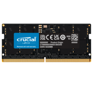 זיכרון למחשב נייד Crucial 16GB DDR5 5600MHz SODIMM CL46