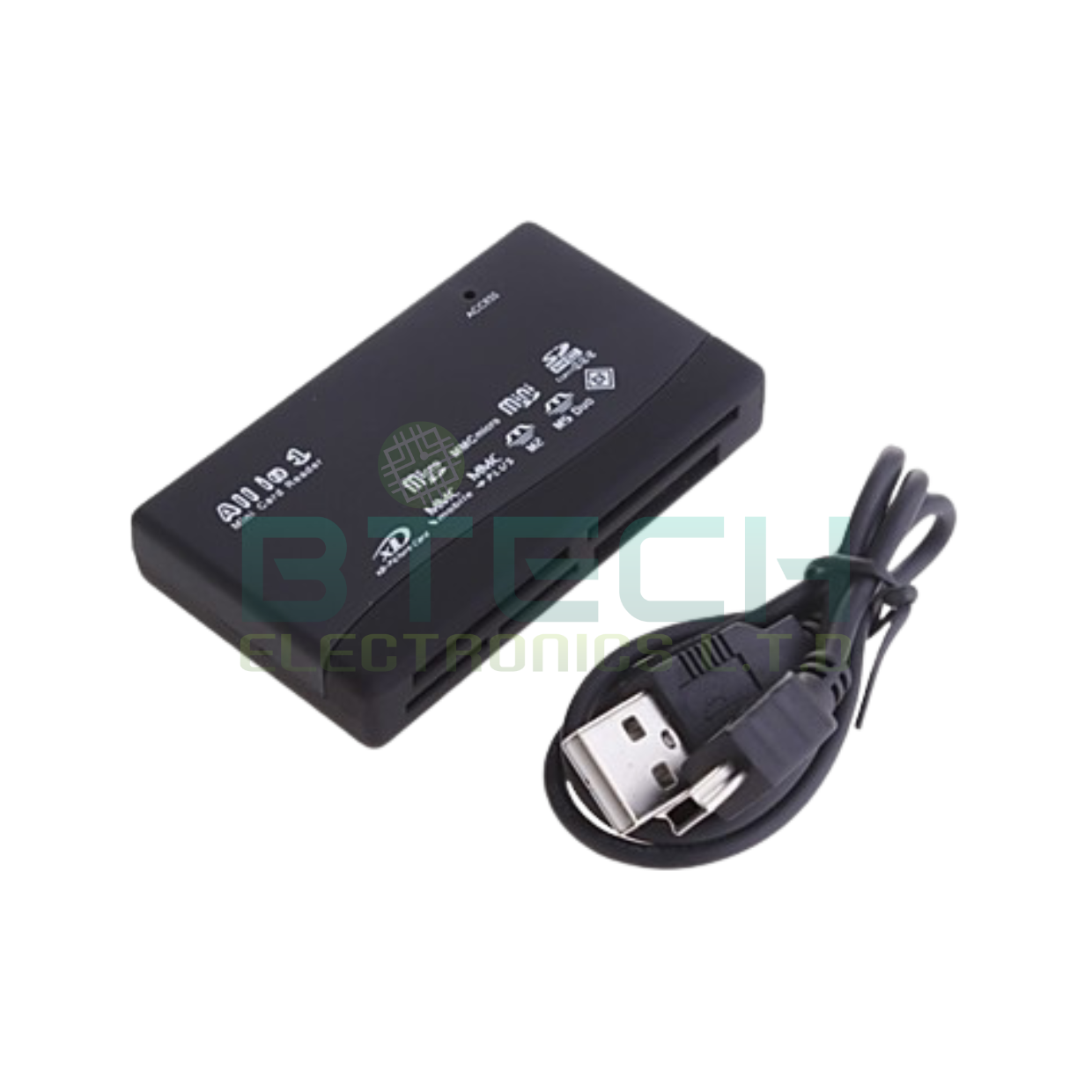 קורא כרטיסים אוניברסלי ממשק USB2.0 אחריות למשך שנה CARDRW2-1 – תמונה 2