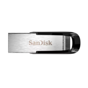 דיסק און קי מתכת SanDisk 128GB דגם Ultra Flair USB 2.0 / USB 3.0