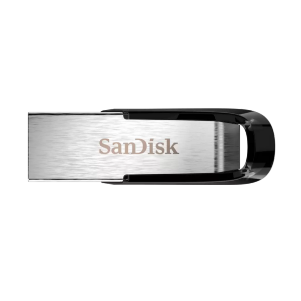 דיסק און קי מתכת SanDisk 128GB דגם Ultra Flair USB 2.0 / USB 3.0